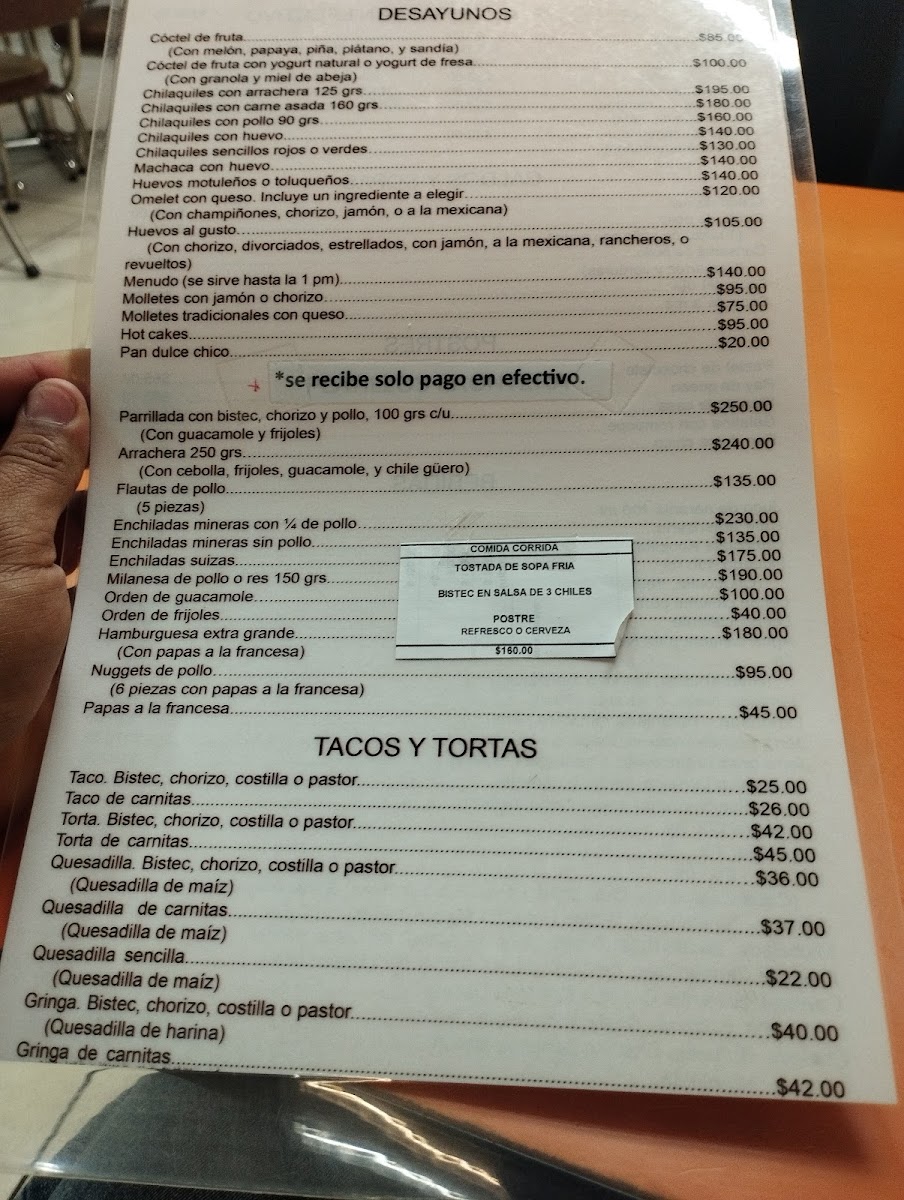 Restaurante Frontera Menu - Image 3